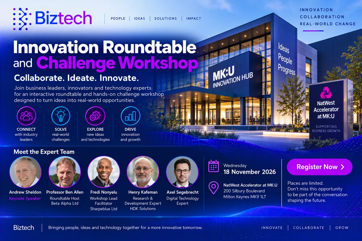 BIZTECH INNOVATION ROUNDTABLE AND CHALLENGE WORKSHOP